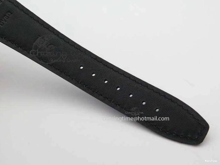 MIROTIME 1223 Effortless Portuguese IW544404 SS White Dial On Black Leather Strap A 7257